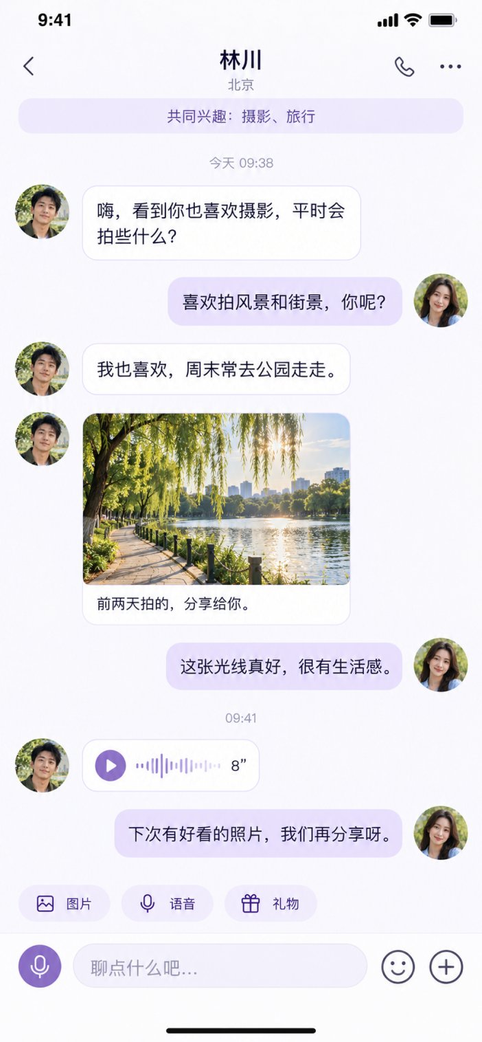 聊天页