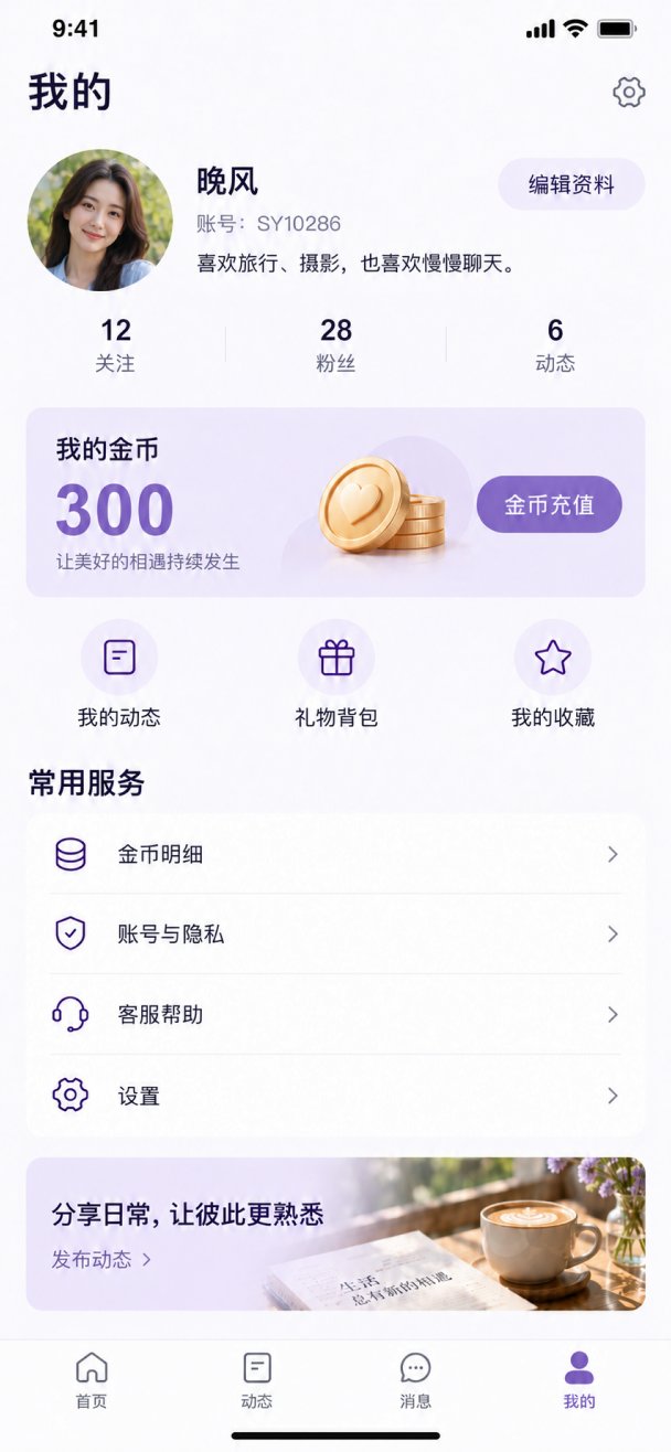 我的页